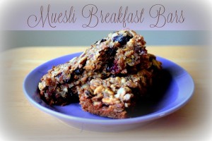 muesli breakfast bars