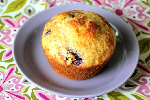 Whole Wheat Blueberry Muffins