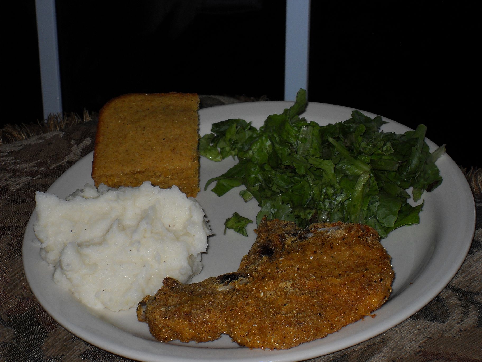 Crispy Coat and Bake Pork Chops