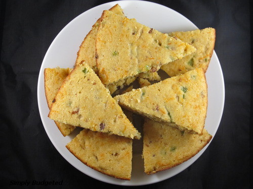 Cheesy Bacon Cornbread