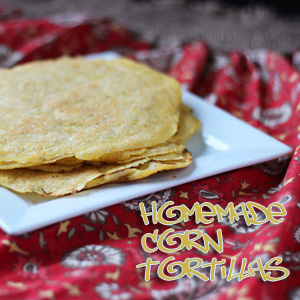 Gluten Free Corn Tortillas