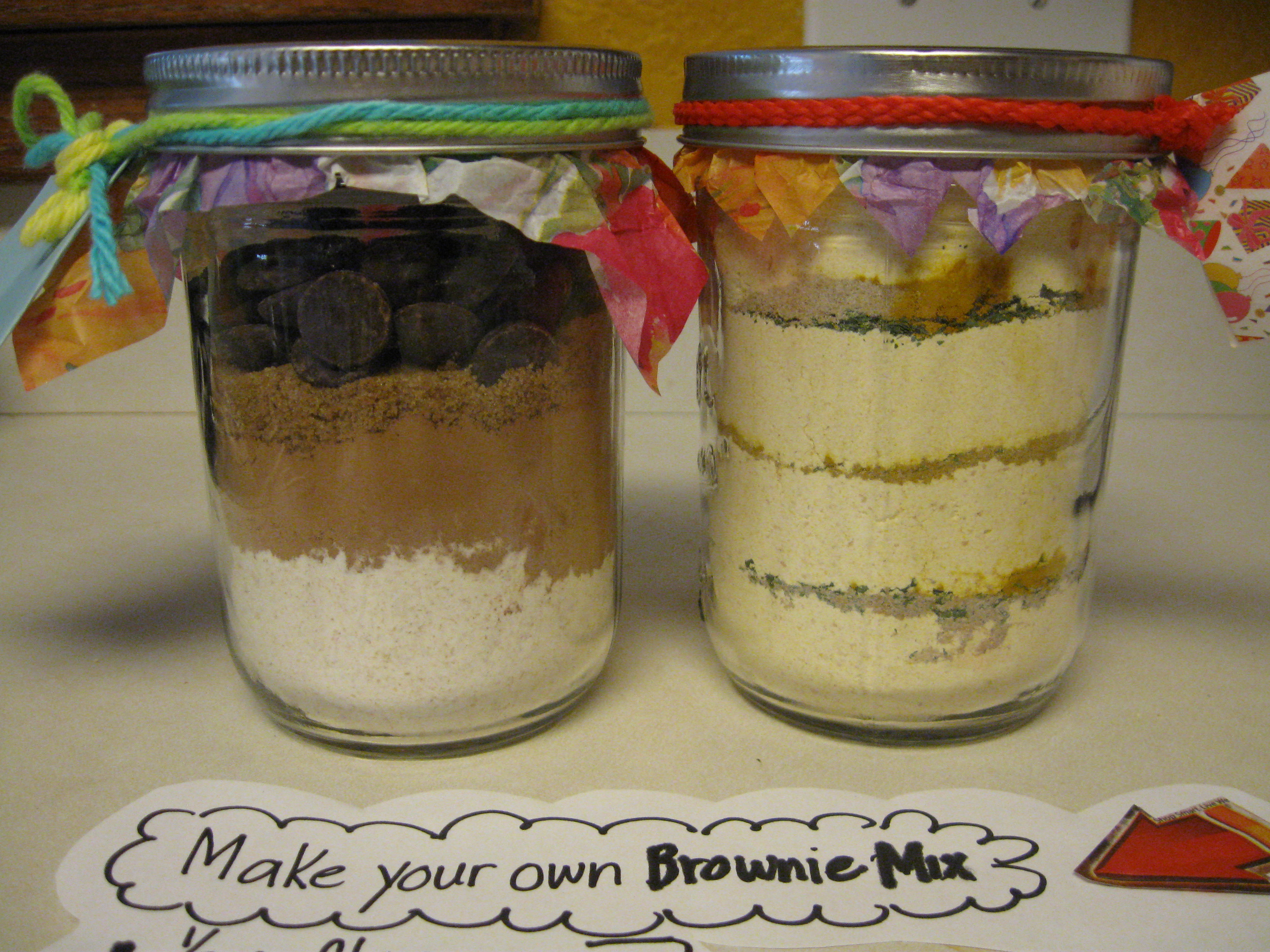 Make Your Own Brownie Mix In A Jar