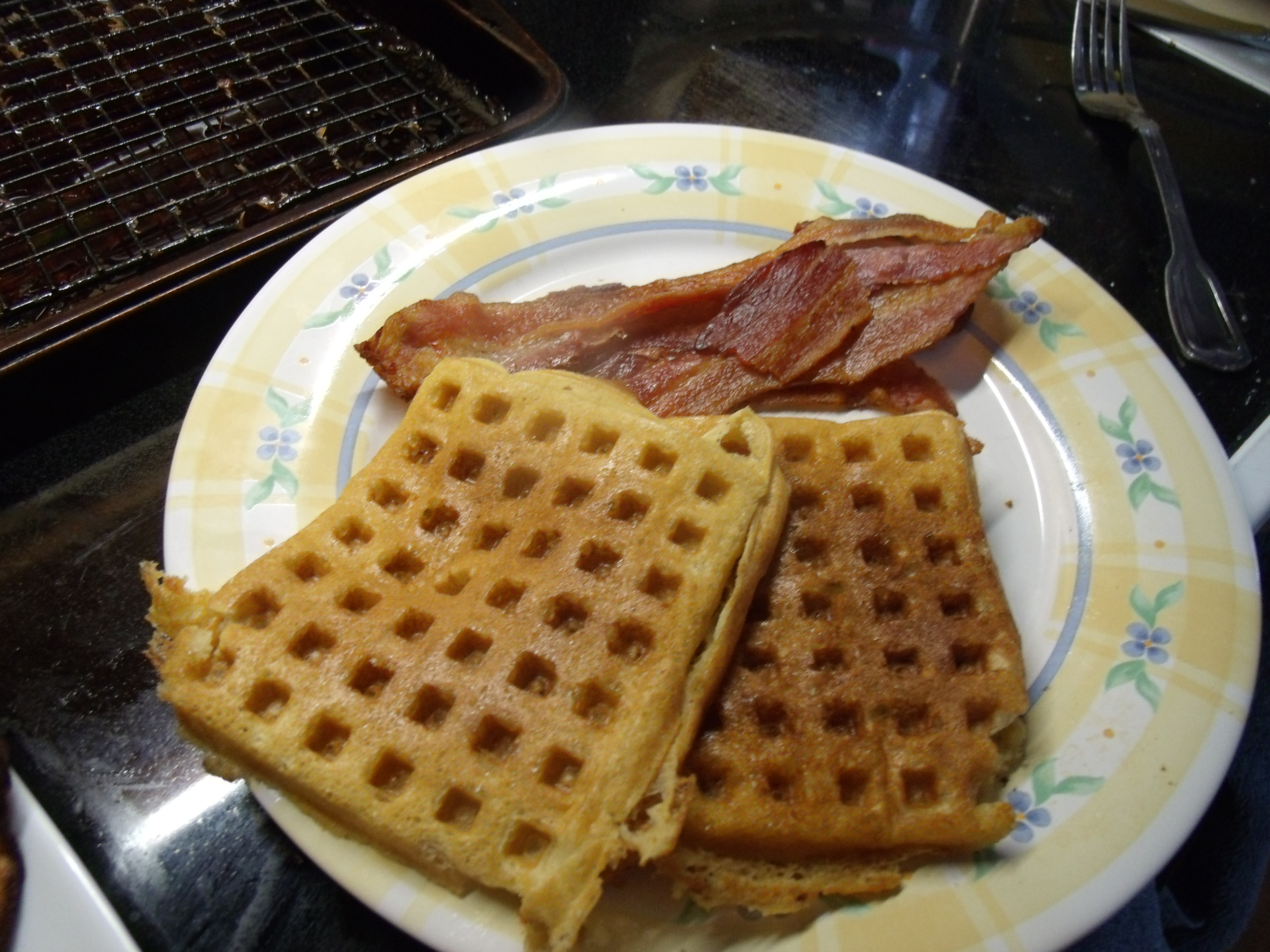 Crispy Whole Wheat Waffles