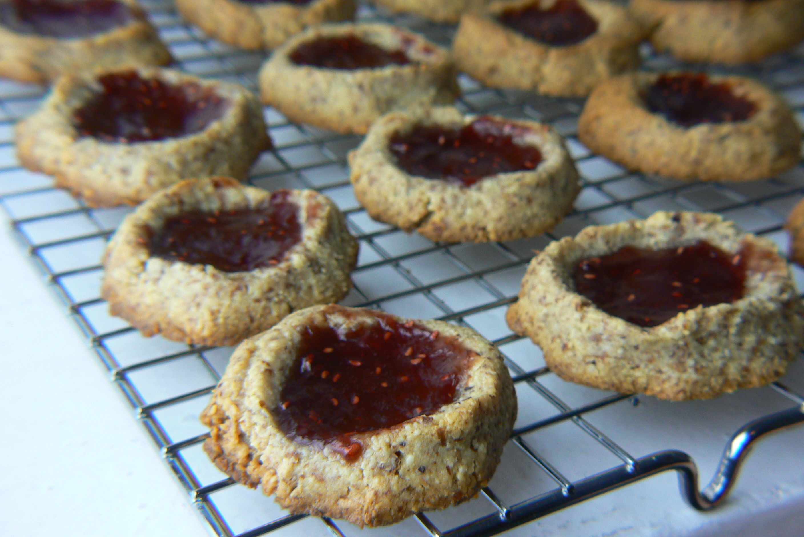 Jam Thumbprint Cookies (Gluten Free/GAPS)