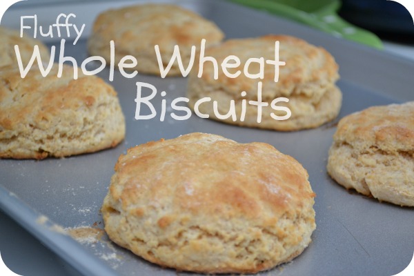 Fluffy Whole Wheat Biscuits