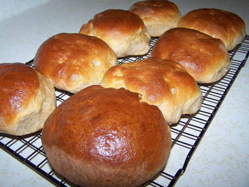 Whole Wheat Bread, Hot Dog Buns & Hamburger Buns.