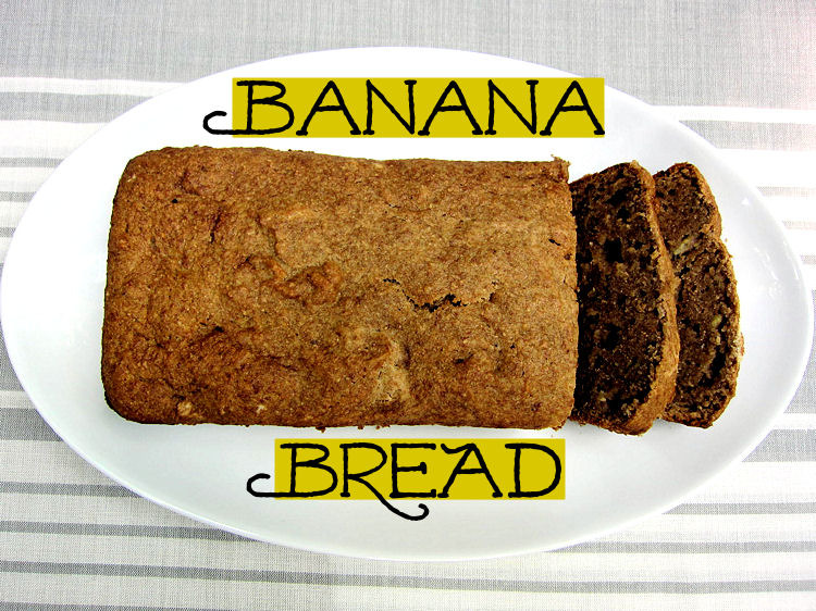 Homemade Banana Bread Recipe