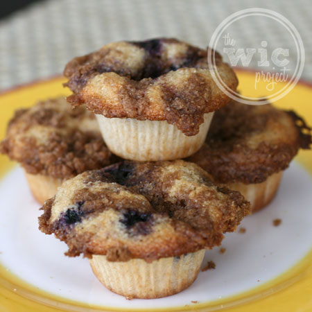 Homemade Blueberry Mini-Muffins
