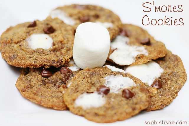 Whole Grain S’mores Cookies