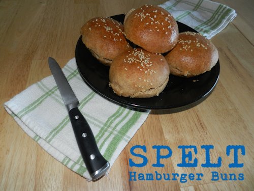 Spelt Hamburger Buns