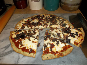 Trish’s Green Pizza Crusts