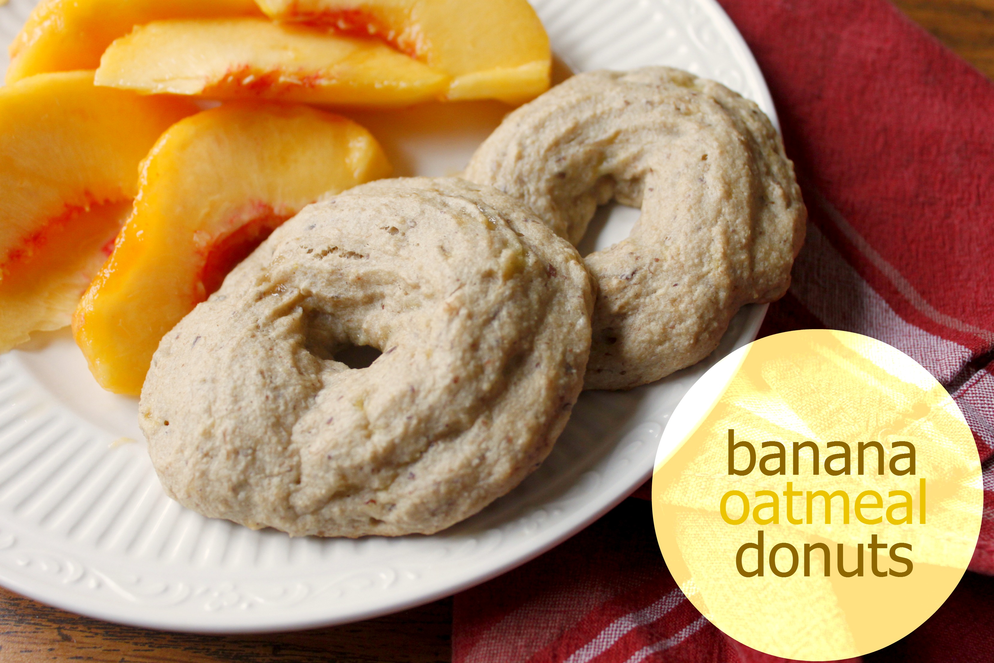 Banana Oatmeal Donuts: Gluten-Free, Dairy-Free, Egg-Free, Sugar-Free and Delicious!