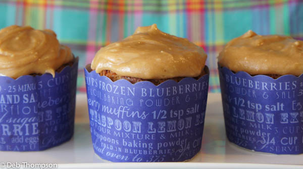 Peanut Butter and Banana Cupcakes