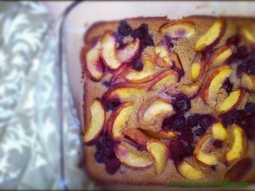 Very Berry Peach Cobbler