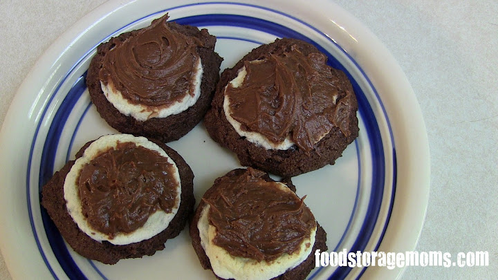 Chocolate Marshmallow Cookies