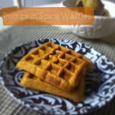 Pumpkin Spice Waffles