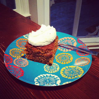 Fresh Milled Flour Pumpkin Cake