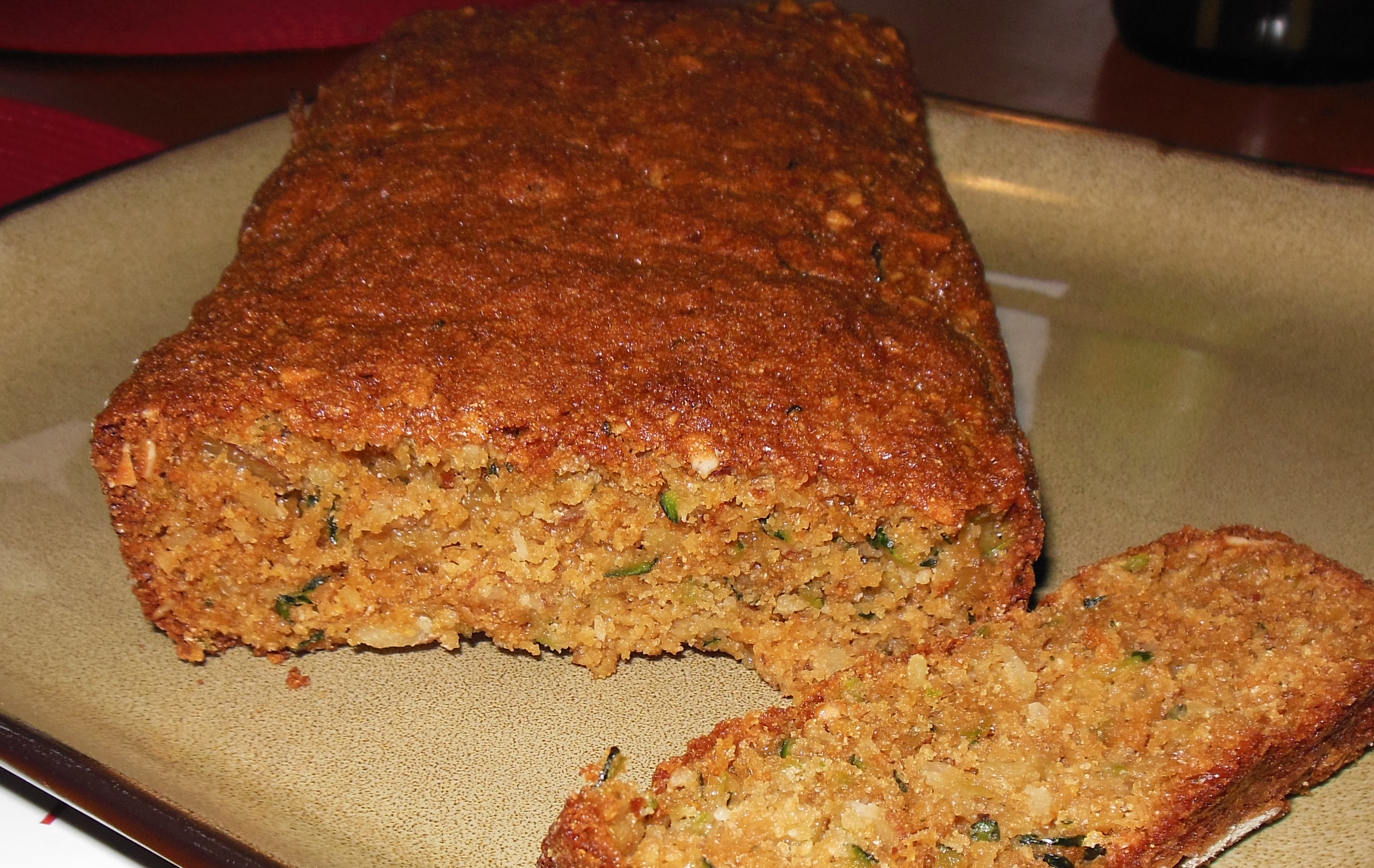 My First Zucchini Almond Bread