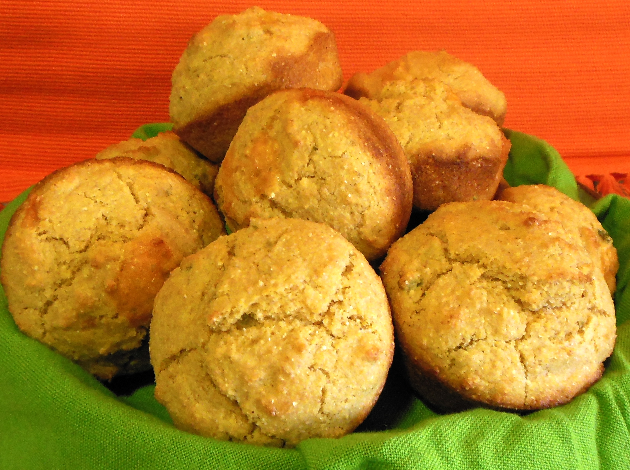 Jalapeno Cheese Corn Muffins