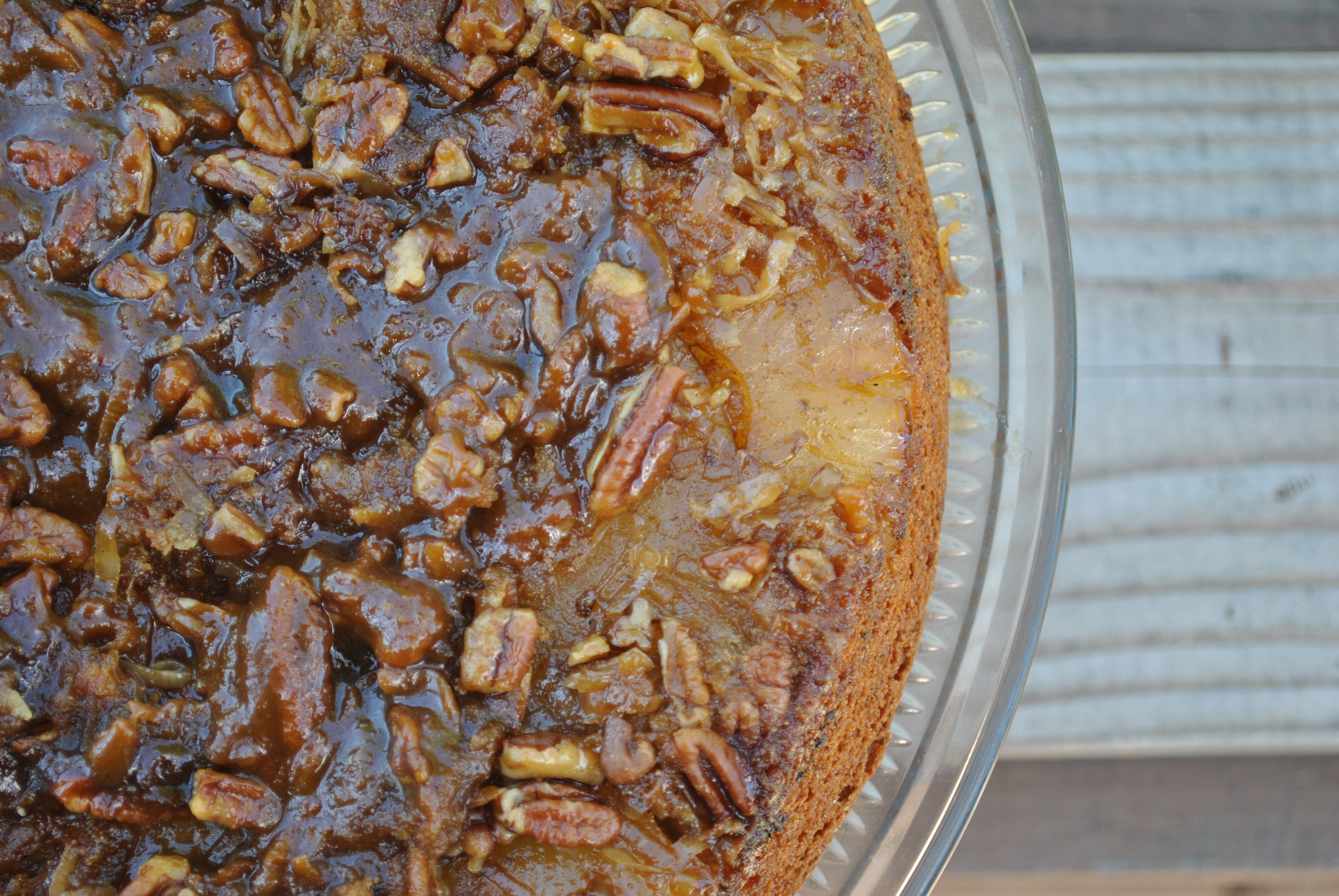 Whole Wheat Tropical Upside-Down Cake