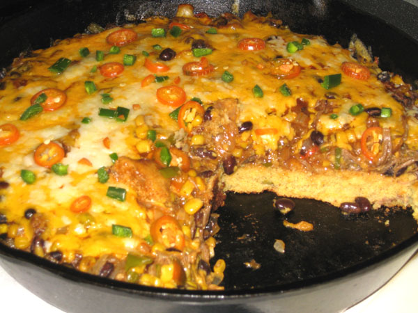 Southwestern Cornbread Casserole