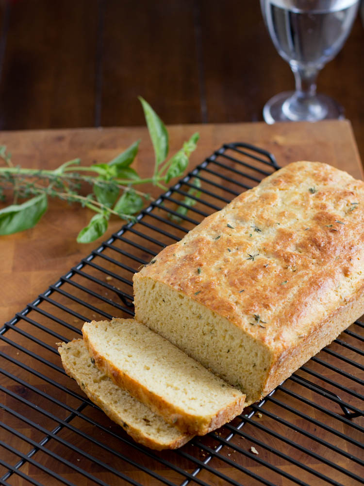 Cheese Bread with Fresh Herbs
