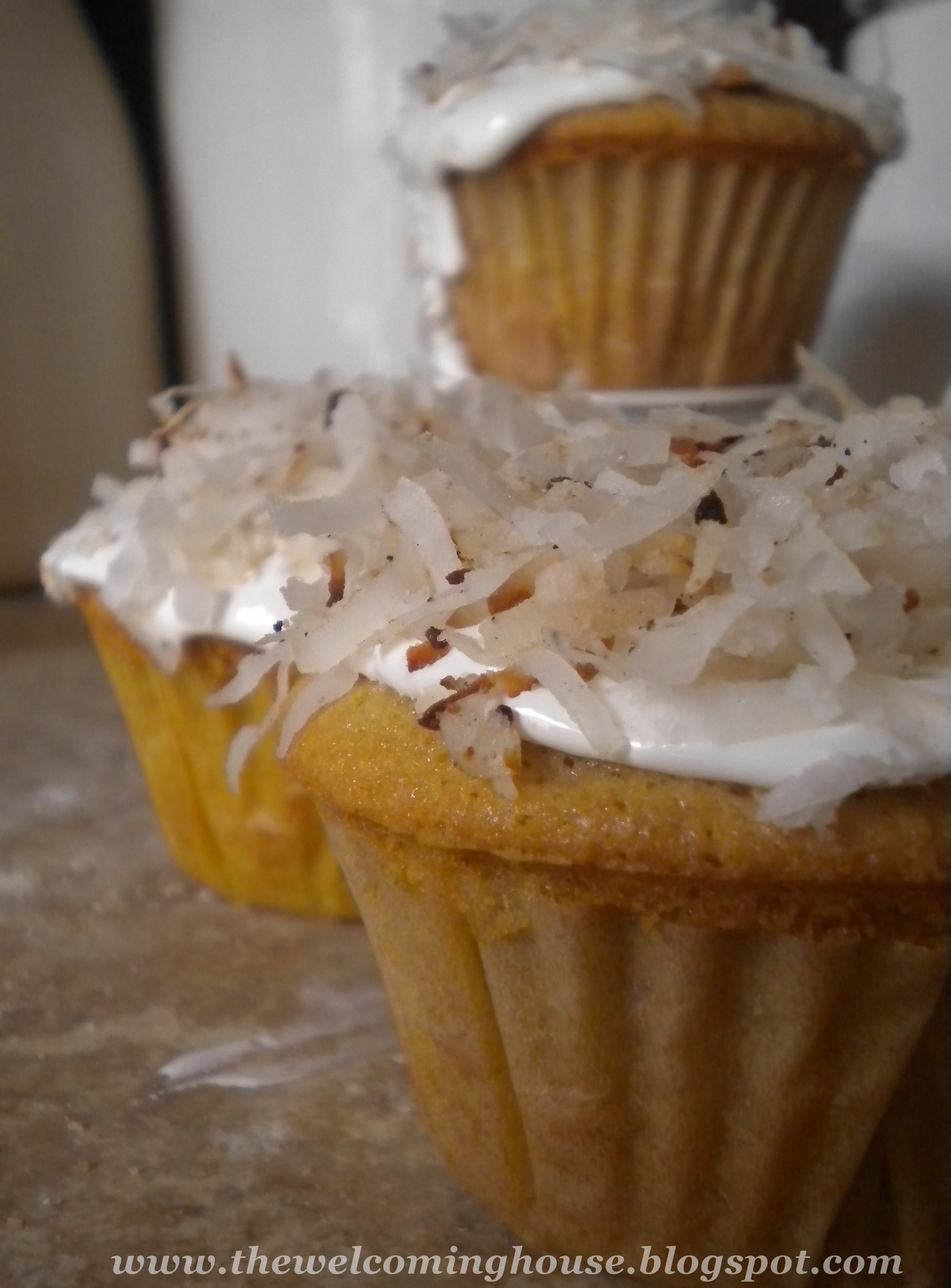 Crazy For Coconut Cupcakes….