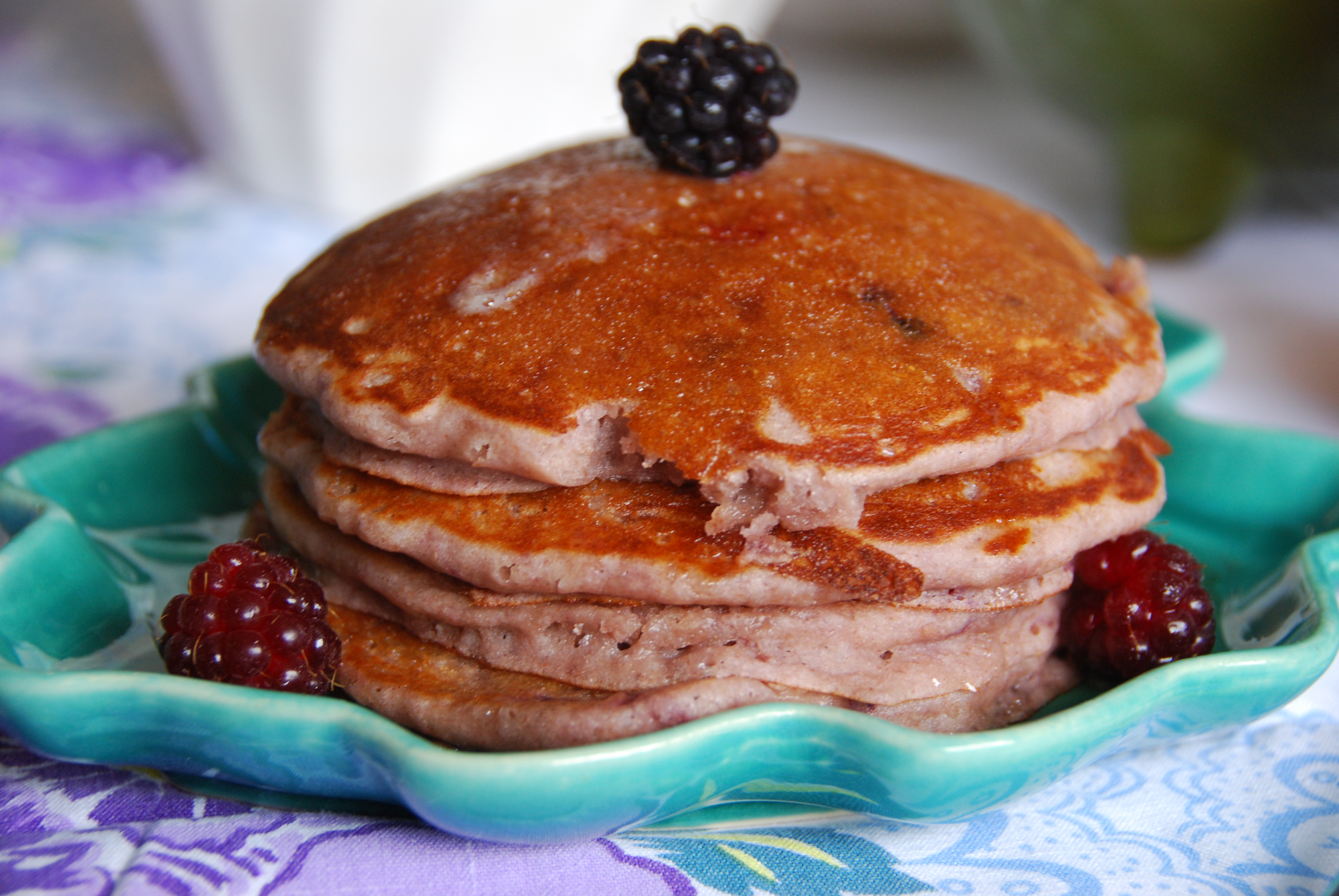 Tastes like pancakes only berry (er) and gluten free