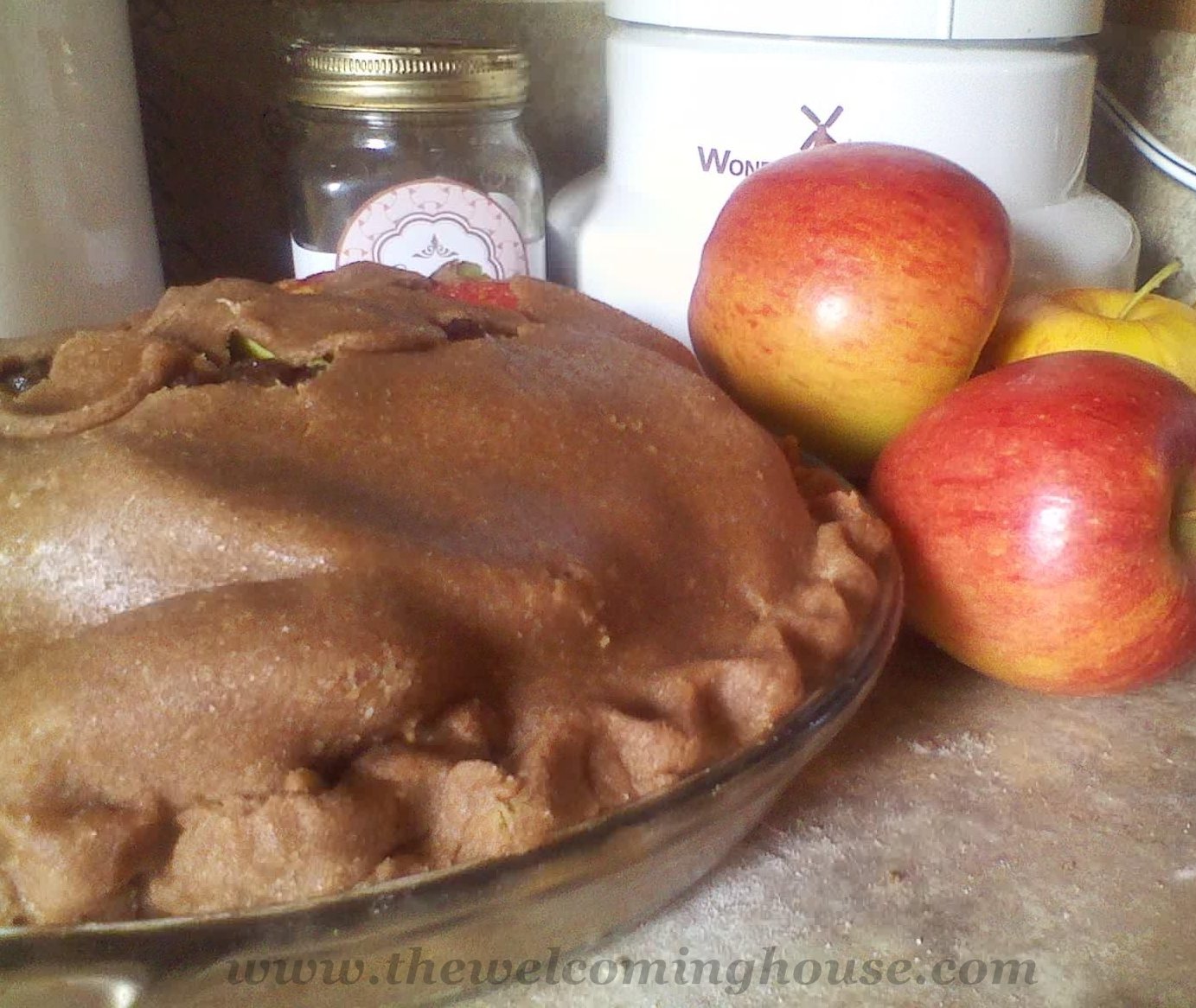 Harvest Comfort Pie with Cinnamon Crust