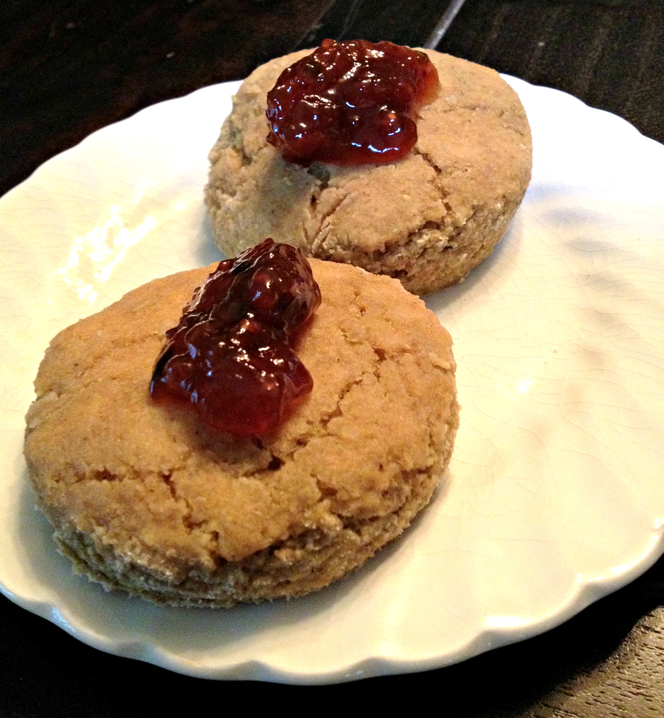 Buttermilk Oat Flour Biscuits