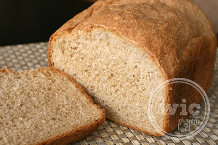 Simple Honey Whole Wheat Bread