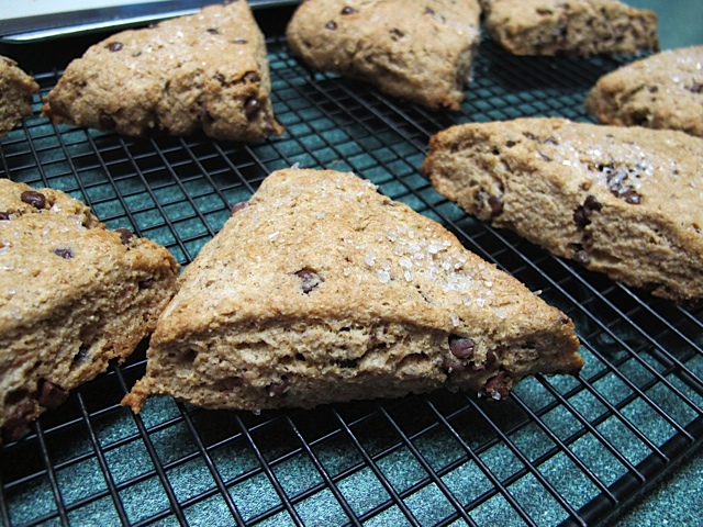 Recipe Box: Whole Wheat Chocolate Chip Scones