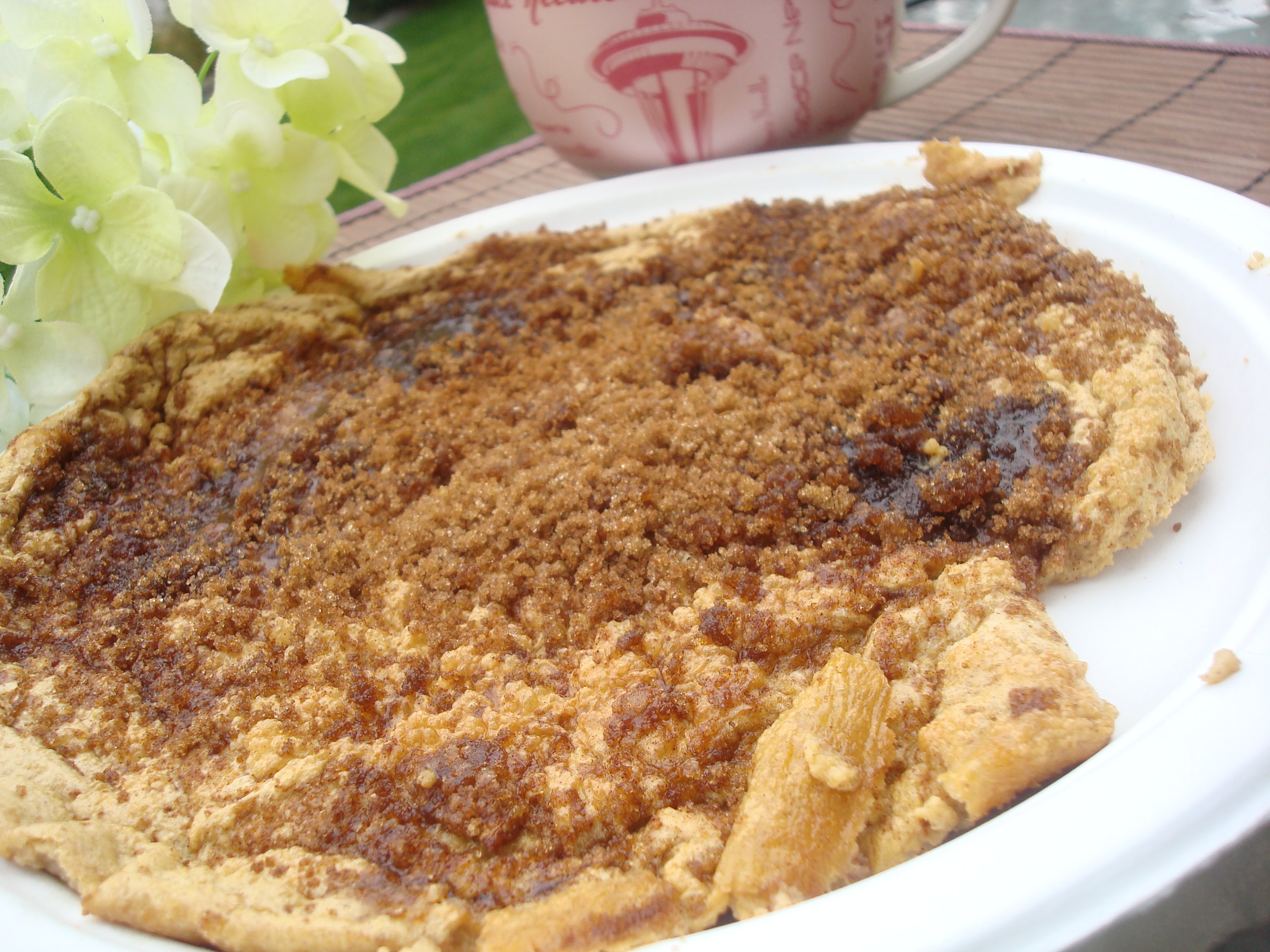 Cinnamon Brown Sugar Crusted German Pancake