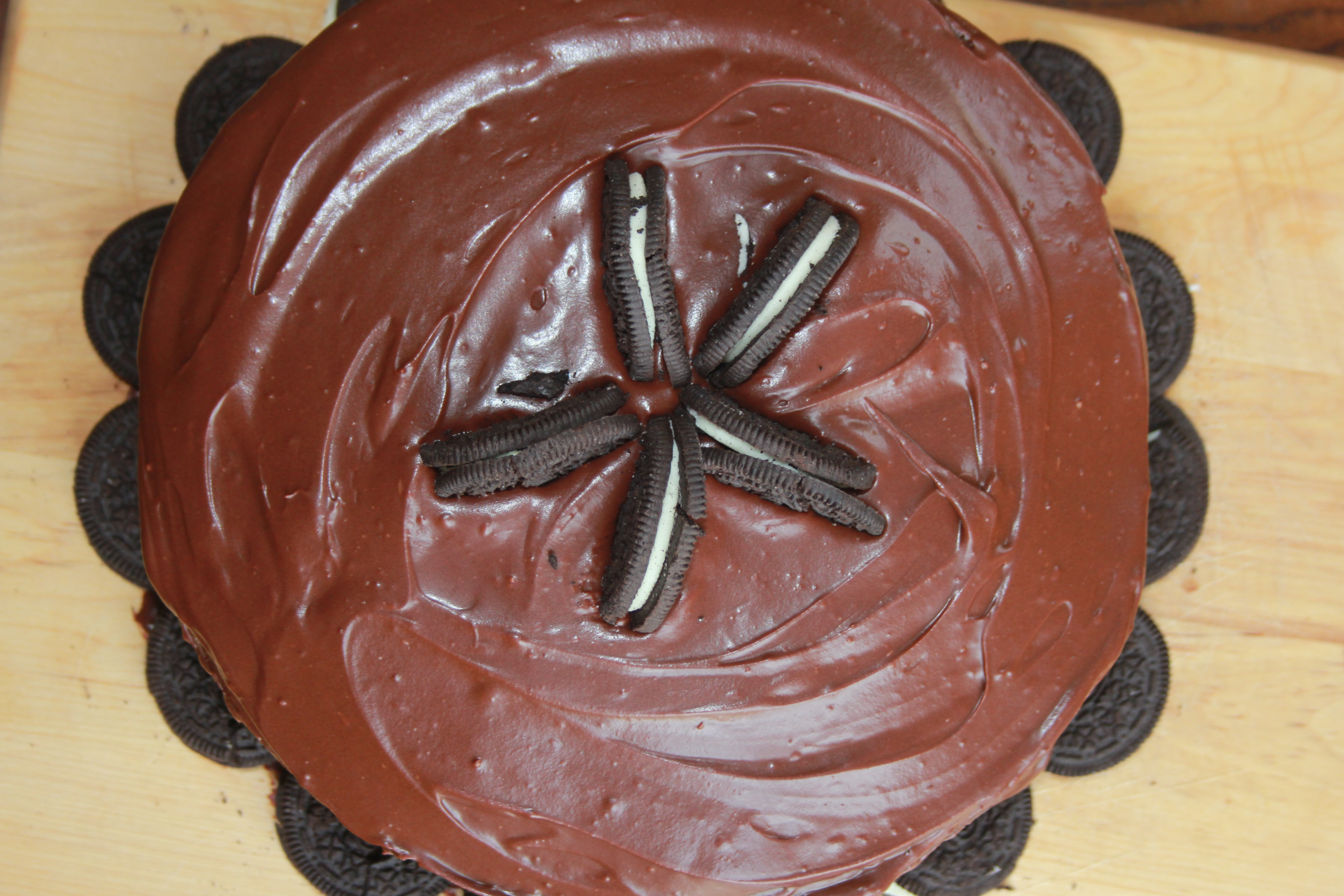 Chocolate Oreo Cake (with Whole Wheat Flour!)