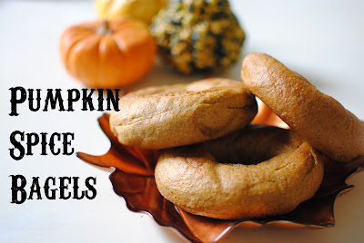 Pumpkin Spice Bagels