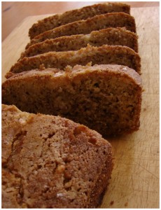 Apple Banana Bread with Rice Flour