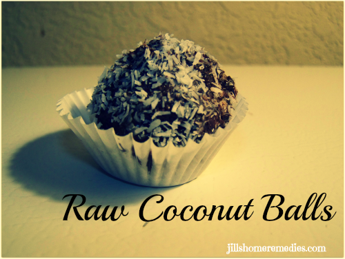 Raw Coconut Balls