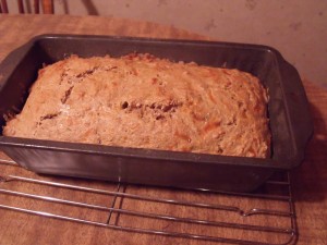 cool beer bread in pan 10 minutes