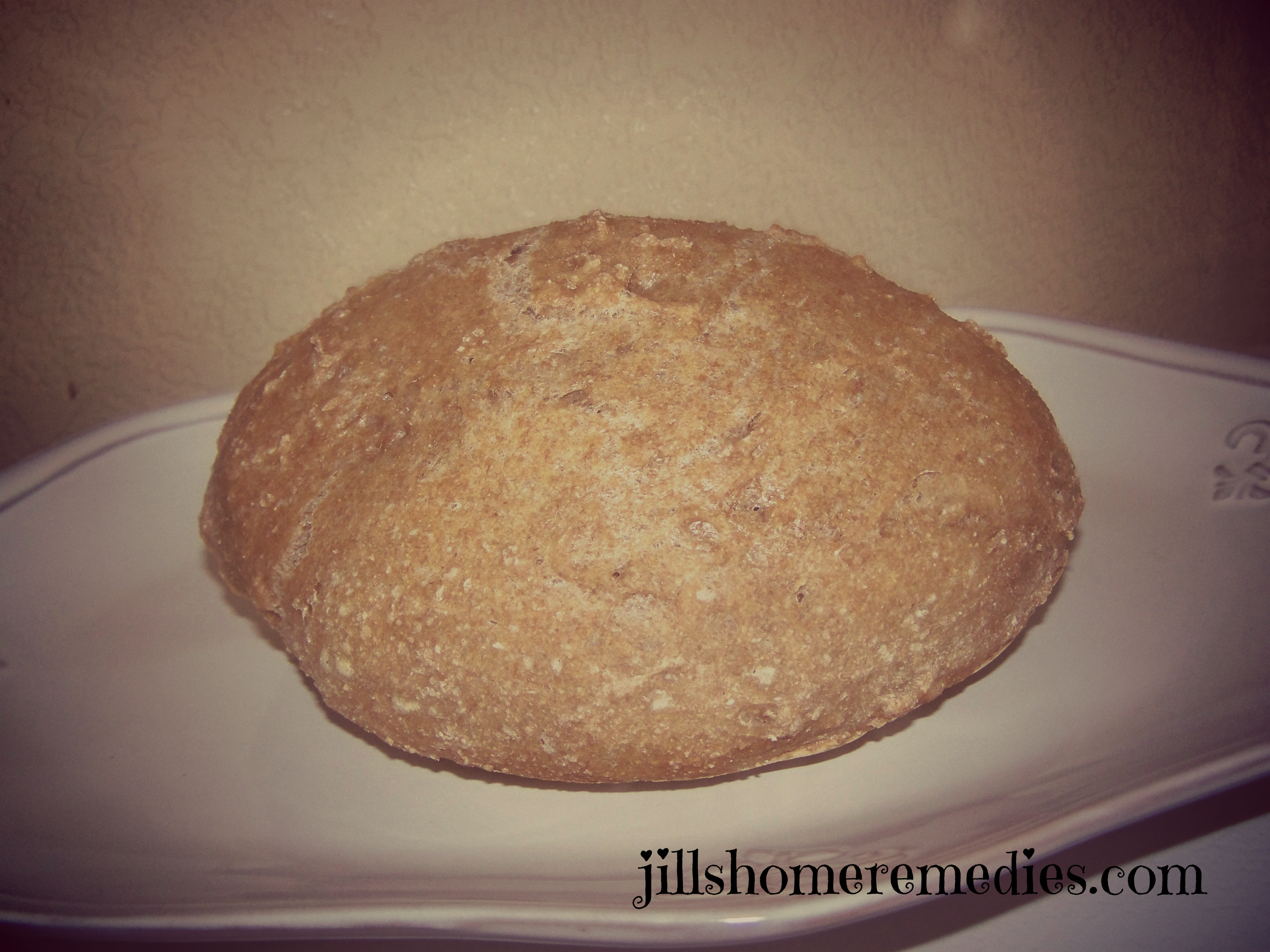 No Knead 4 Ingredient Bread