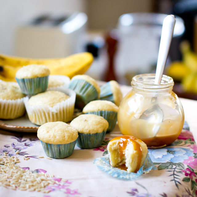 Banana Brown Rice Muffins