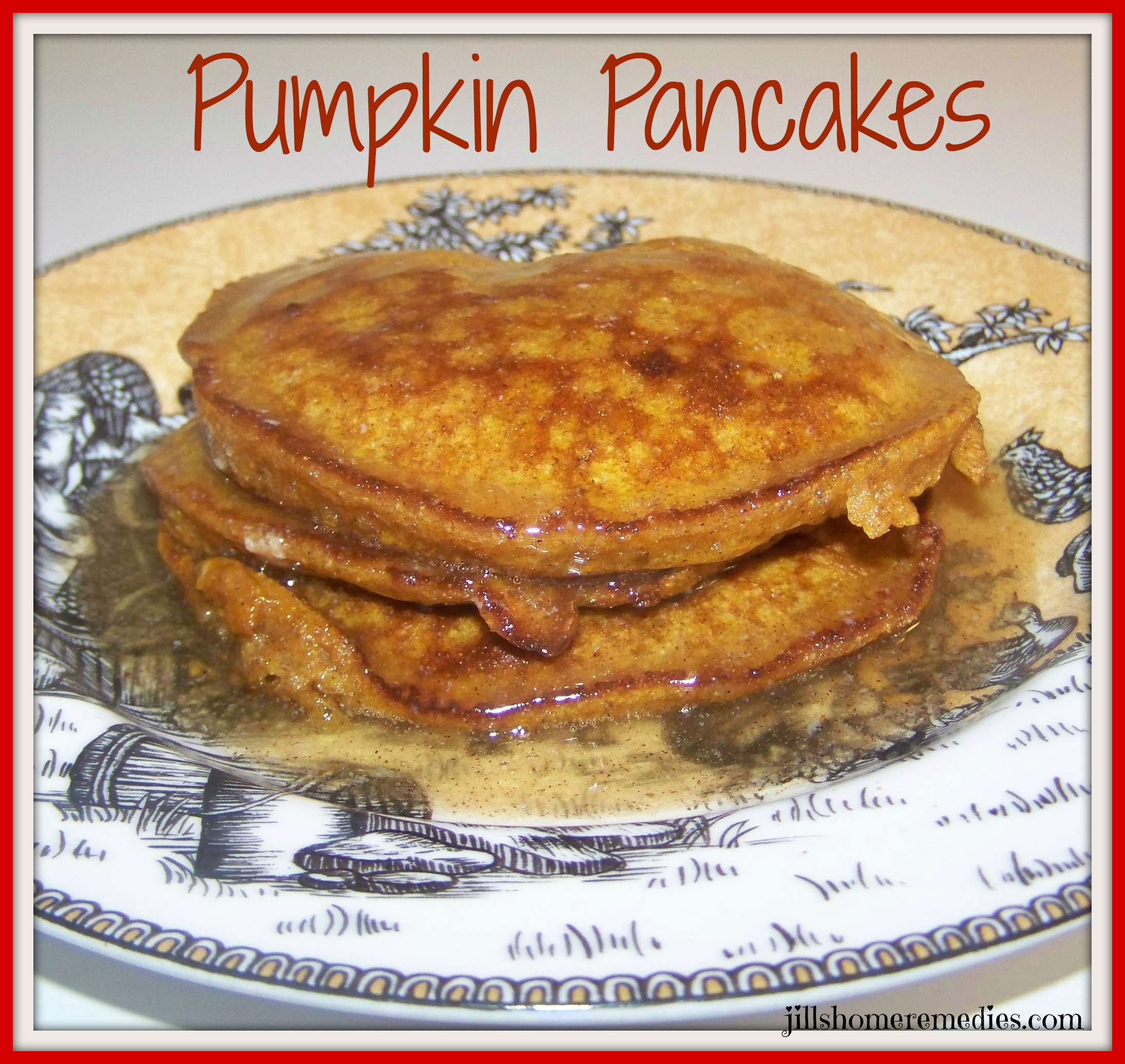 Whole-Wheat Pumpkin Pancakes
