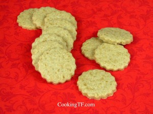 vanilla sugar snaps cookie