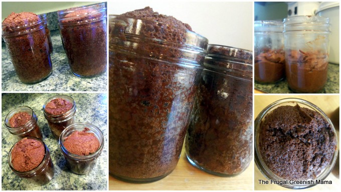 Fudge Brownies in a Jar