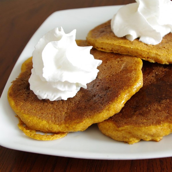 Pumpkin KAMUT Pancakes