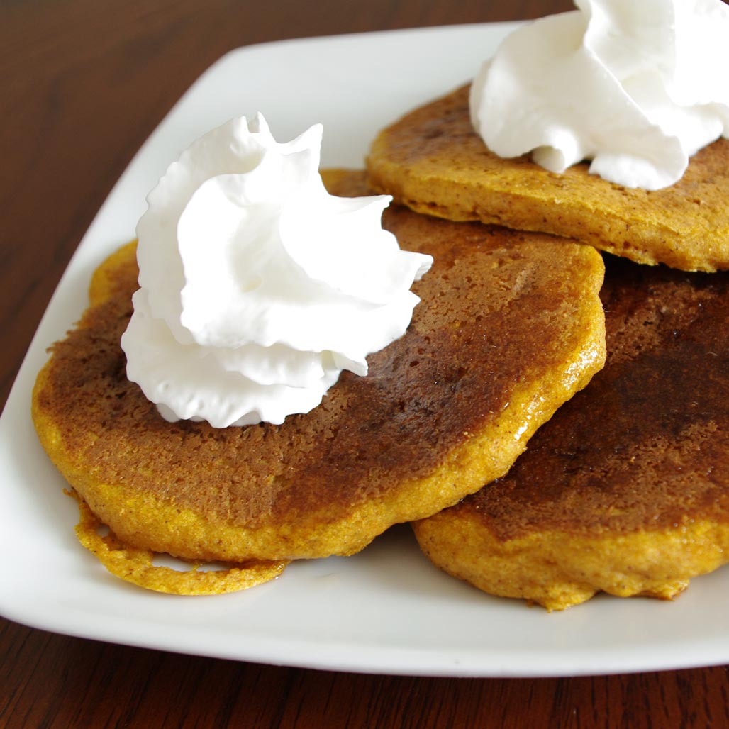 Kamut Pumpkin Pancakes