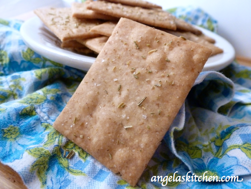 Gluten Free Dairy Free Crackers