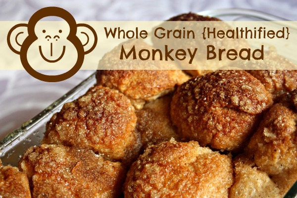 Whole Grain {Healthified} Monkey Bread
