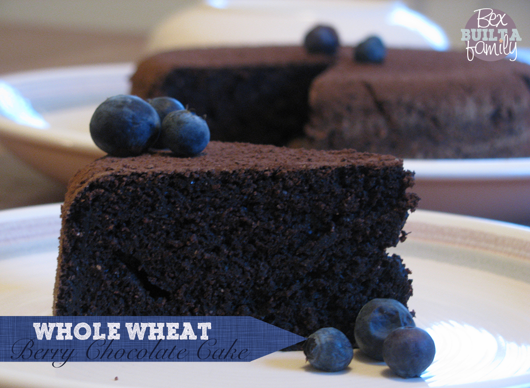 Whole Wheat Berry-Chocolate Pressure Cooker Cake