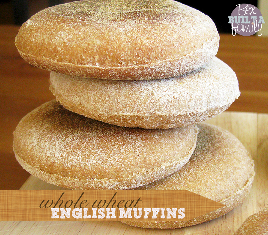 Whole Wheat English Muffins