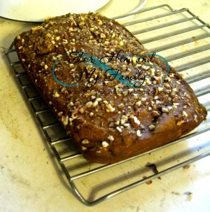 Let the bread cool in the pan for 10 minutes before removing to finish cooling.